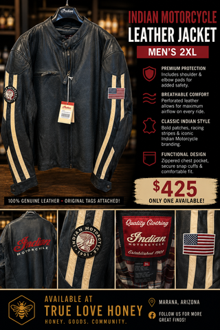 New with Tags Indian Motorcycle Jacket #001