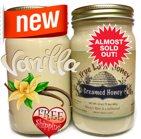 Creamed Vanilla 2 PACK (8oz jars) with FREE SHIPPING in the USA