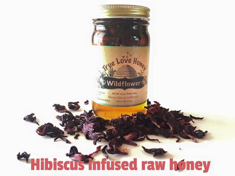 Hibiscus Honey (8oz)