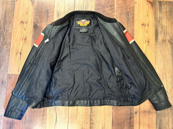 Harley-Davidson #1 Leather Riding Jacket – Men’s XL – #98105-00VM