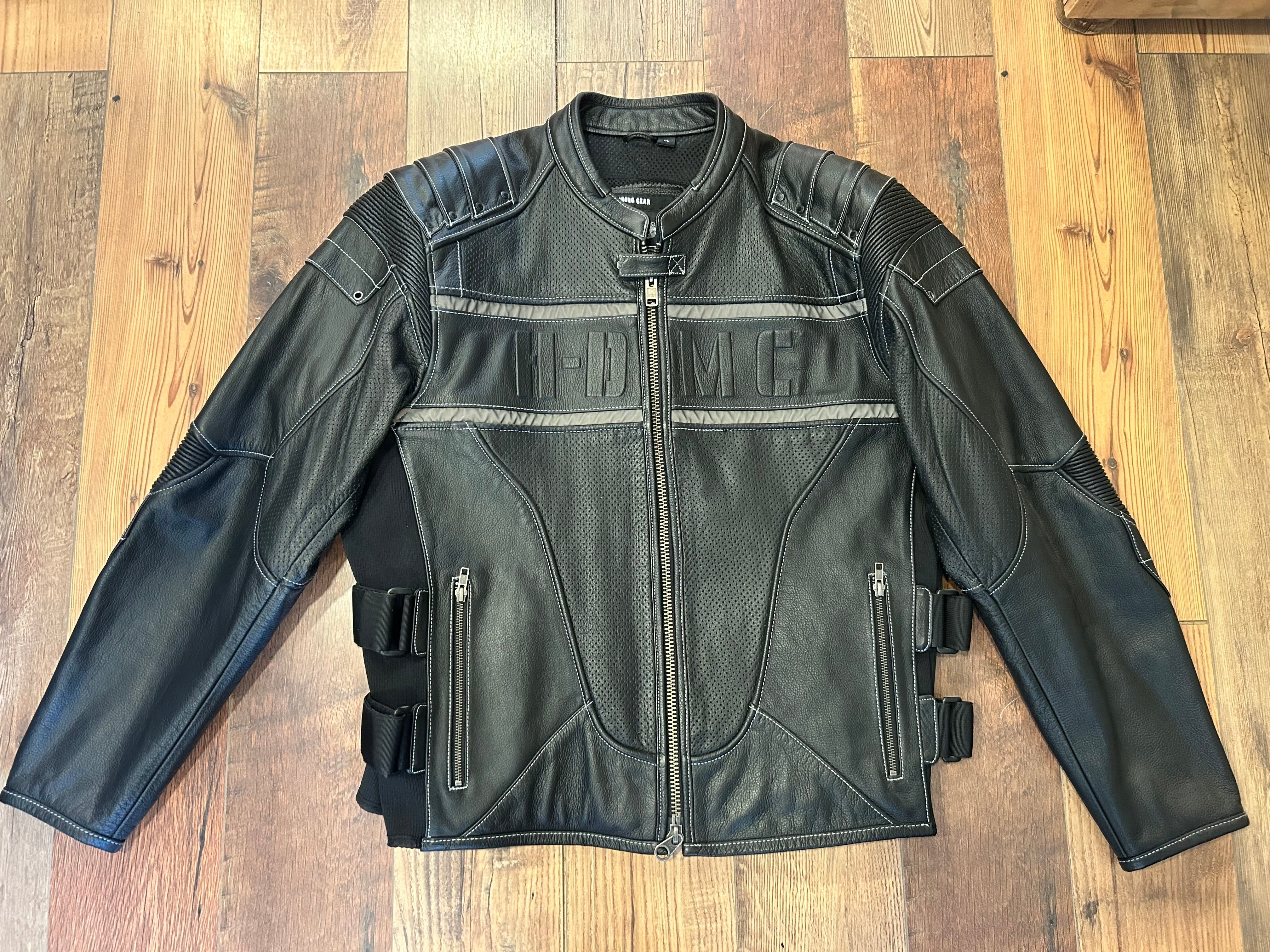 Harley-Davidson Leather Riding Jacket – Men’s XL – #97107-12VM