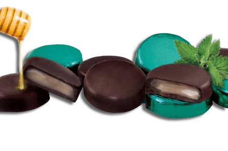 Dark Chocolate Mint Honey Patties