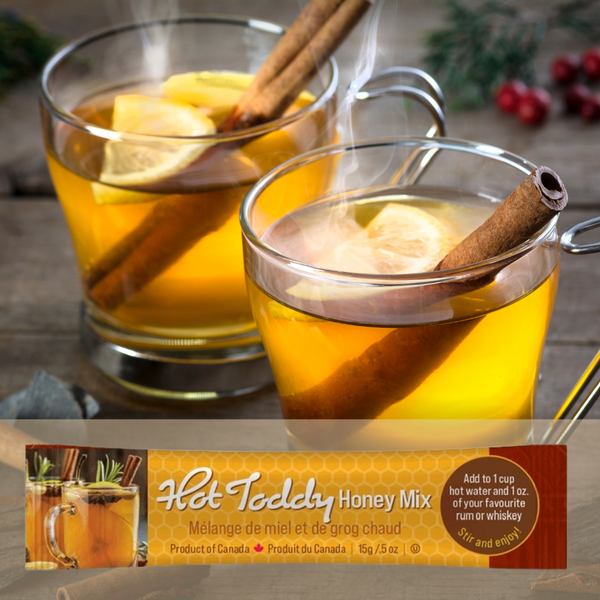 Mini Squeeze Honey Pack - Hot Toddy Honey Mix - OU Kosher