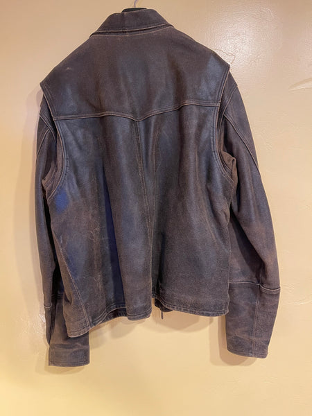 Harley-Davidson Distressed Brown Billings Fargo Leather Jacket 97193-01VM Size XL