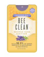 Organic Beeswax Bee Clean Hand Sanitizer Spray 12 pack
