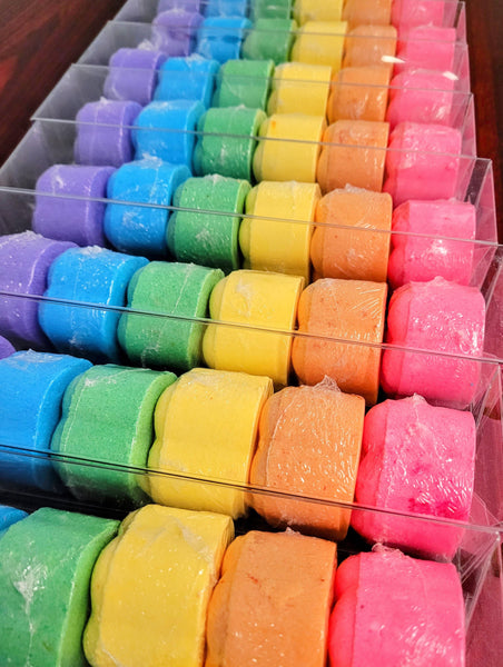 Bath Bomb - Flower Power Minis - 6 mini flowers