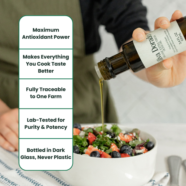 Oliva Dorado Organic Extra Virgin Olive Oil - 100 mL Bottle