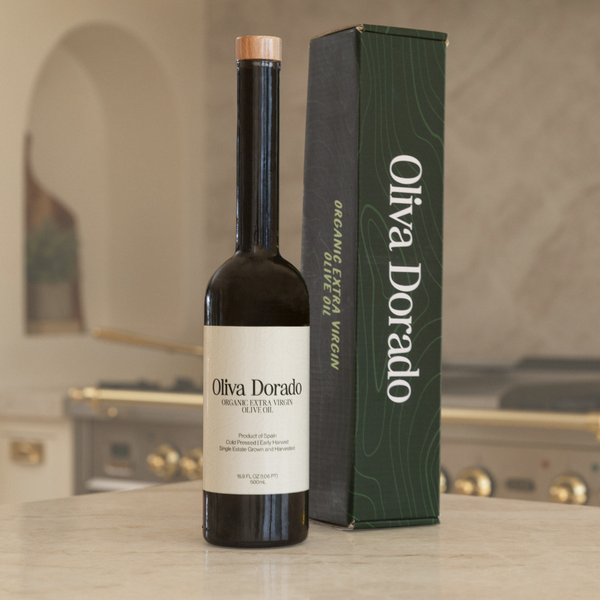 Oliva Dorado Organic Extra Virgin Olive Oil - 500 mL Bottle