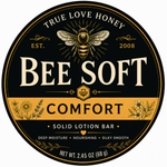 Bee Soft™ Solid Lotion Bar | Beeswax Lotion Bar | True Love Honey