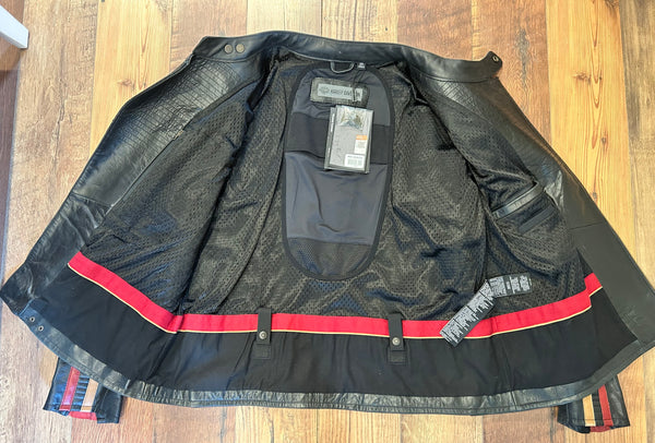 Harley-Davidson Arterial Vintage Leather Jacket – Men’s 2XL – #98001-20VM New with Tags!!