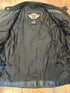 Harley-Davidson Genuine Leather Riding Jacket – Men’s XL – Black