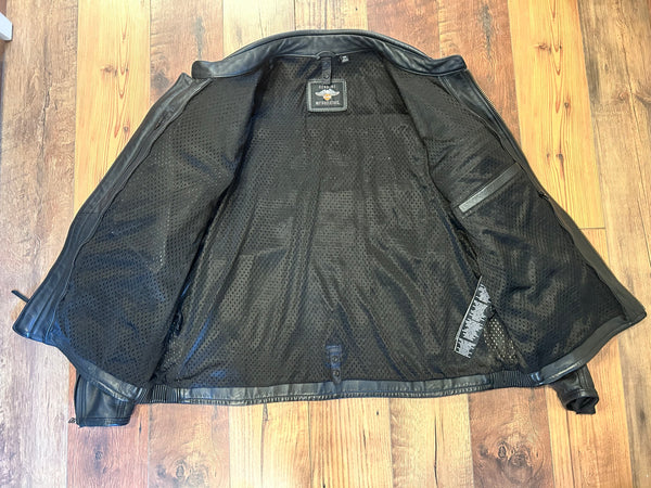 Harley-Davidson Genuine MotorClothes Leather Riding Jacket – Men’s 2XL – #98097-16VM/VT