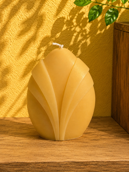 4 inch 100% Beeswax Candle