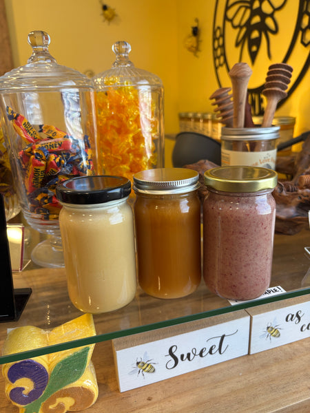 Prickly Pear, Mango, and Apricot Half Pint Creamed Honey 3 pack