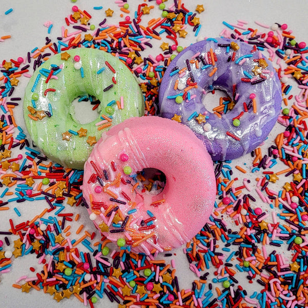 Bath Bomb Donuts