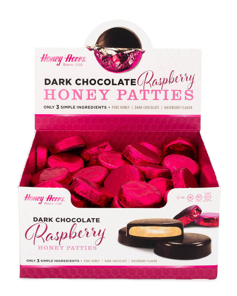 Dark Chocolate Raspberry Honey Patties