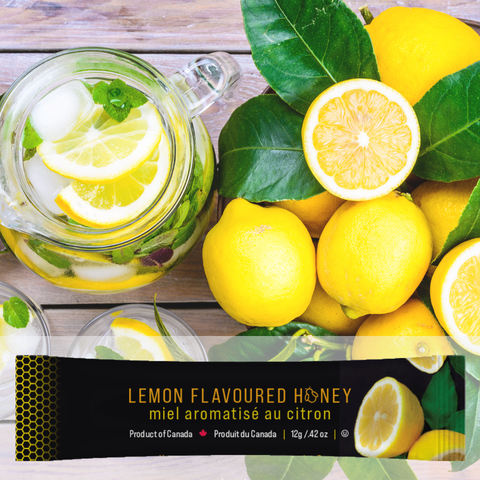 Mini Squeeze Honey Pack - Lemon Flavoured - OU Kosher