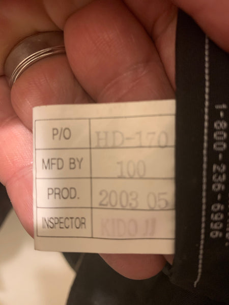 Harley Davidson Corral Distressed Black Leather Jacket (97001-04Vm) Men's Xl