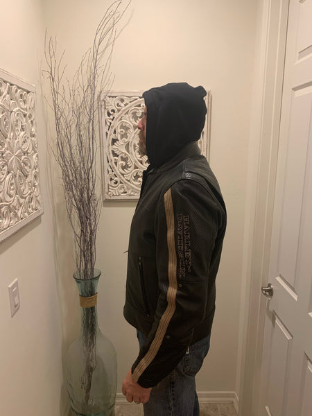 Harley Davidson AMBLER PERFORATED LEATHER JACKET XL (97091-06vm)