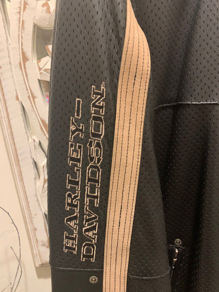 Harley Davidson AMBLER PERFORATED LEATHER JACKET XL (97091-06vm)