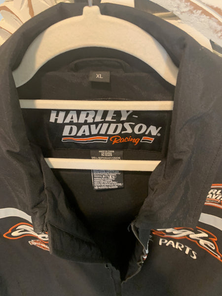Harley-Davidson Mens XL Black Bird Jacket. 98298-08VM