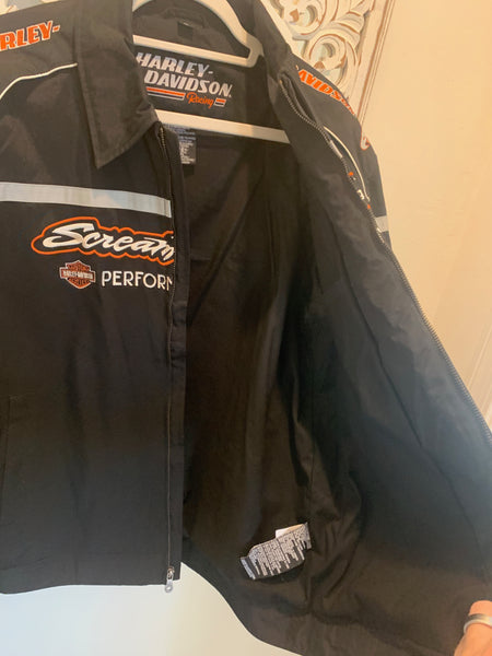 Harley-Davidson Mens XL Black Bird Jacket. 98298-08VM