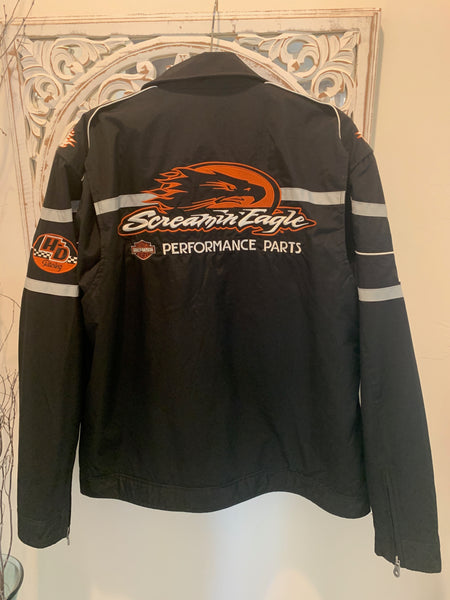 Harley-Davidson Mens XL Black Bird Jacket. 98298-08VM