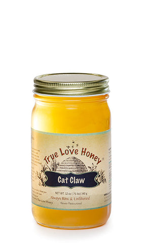 Raw Arizona Cat Claw Honey (8oz) with FREE SHIPPING in the USA