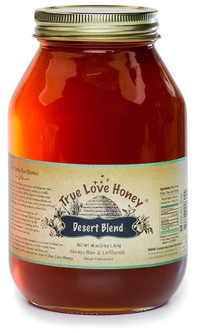Raw Desert Blend Honey with FREE SHIPPING in the USA
