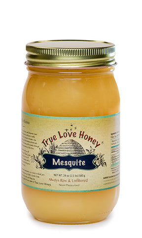 Granulated Raw Arizona Mesquite Honey with FREE SHIPPING in the USA