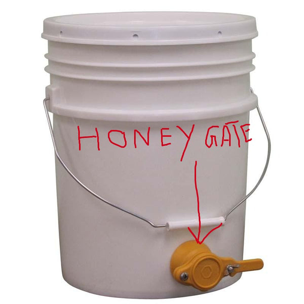 Option for  installed honey gate for easy pour